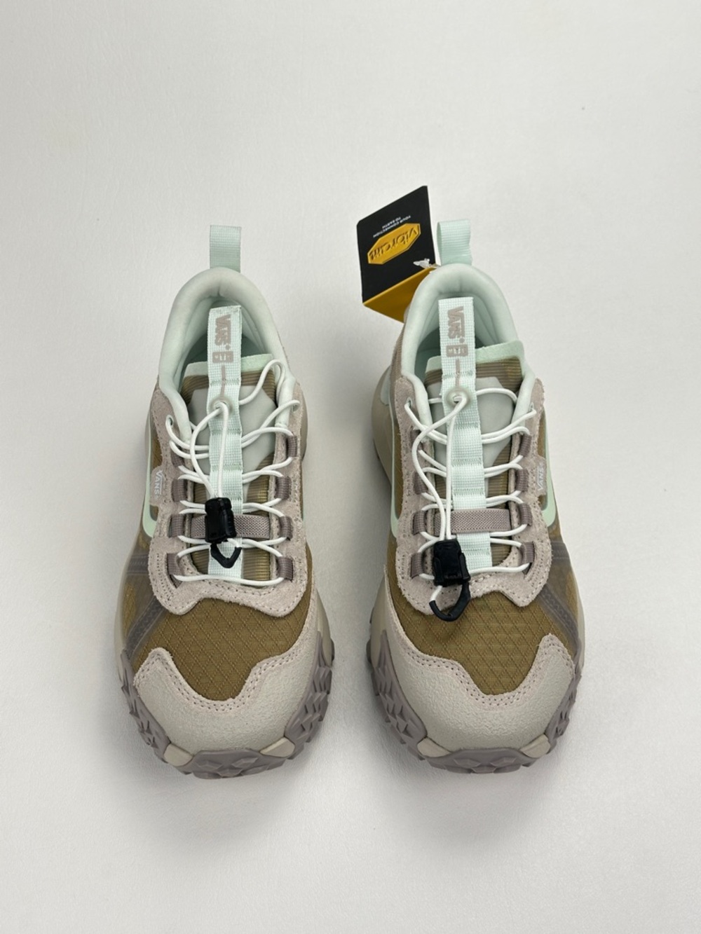 Vans MTE Crosspath XC Peyote Peyote Beige/Mint Green Vibram XS Trek Evo Trail - Picture 5 of 7